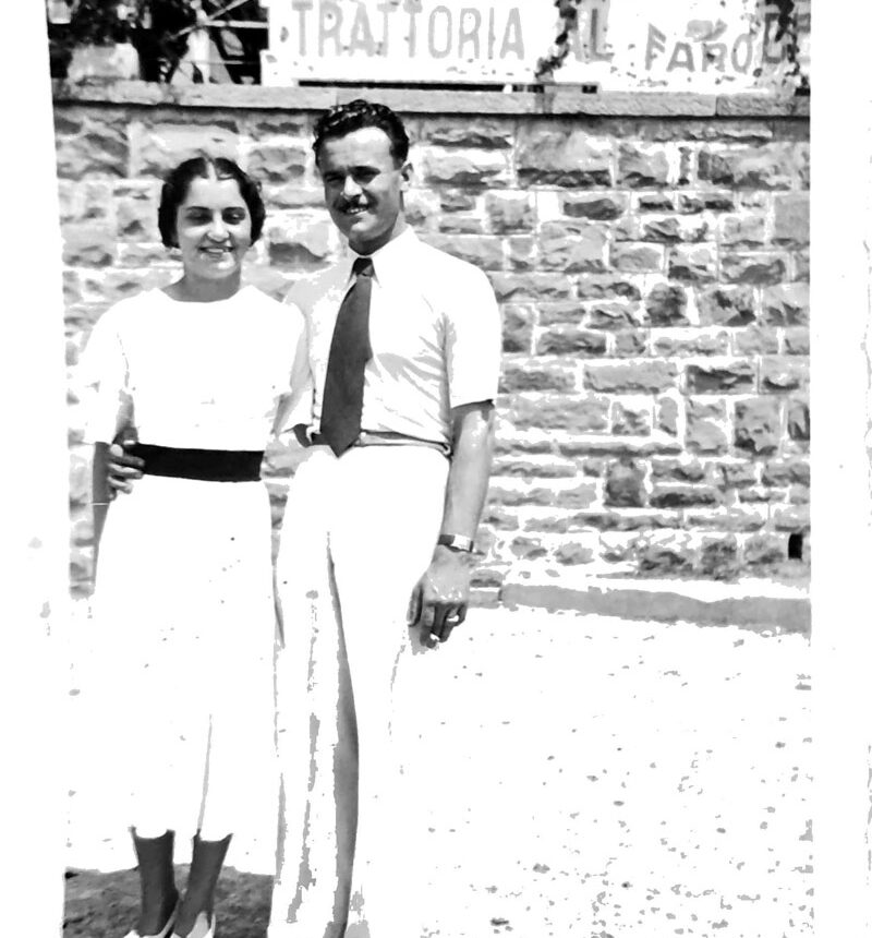 Lidia e Nino Dambrosi anni 40